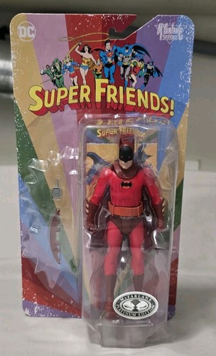 McFarlane Toys DC Retro Super Friends Red Batman 6" Action Figure Platinum - 第 1/5 張圖片