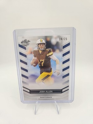 Josh Allen 2018 Leaf Draft DY12 24/25 RC Buffalo Bills MVP