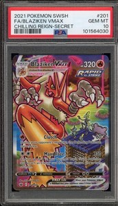 Blaziken Vmax Psa 10 | eBay