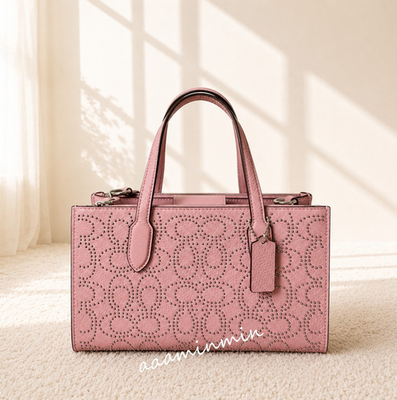 NWT Coach Nina Small Tote Bag With Signature Rivets CX266 | eBay