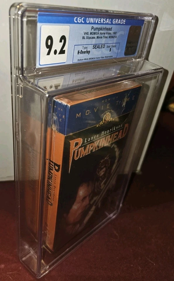 Pumpkinhead Vintage 1989 VHS Brand New Sealed MGM/UA Home Video CGC Graded 9.2 - Image 3 of 4