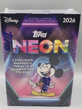 2026 Topps Disney NEON Blaster Box-New/Factory Sealed