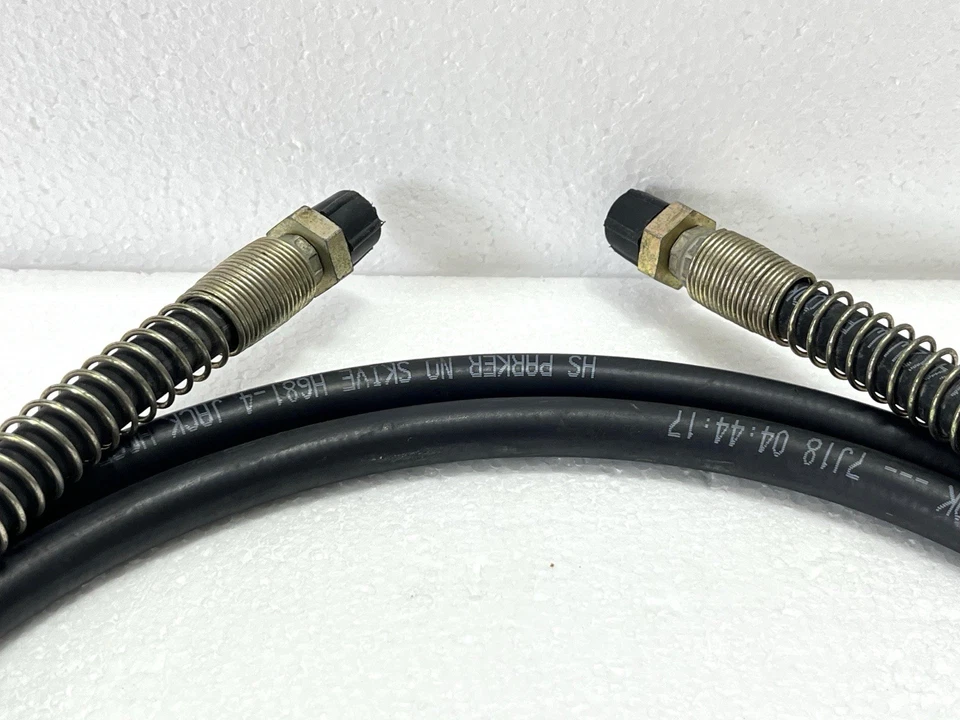 PARKER SKIVE H681-4 HYDRAULIC JACK HOSE 10 FT. LENGTH WP 700 BAR / 10,000 PSI - Image 4 of 4