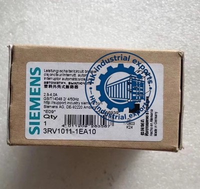 3RV1011-1EA10 1PCS New Siemens 3RV10111EA10 Manual Motor Circuit  Fast shipping