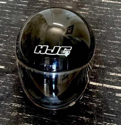 HJC C70 Helmet Full Face Flat Black LargeDot Certified with Sun Visor - Pristine