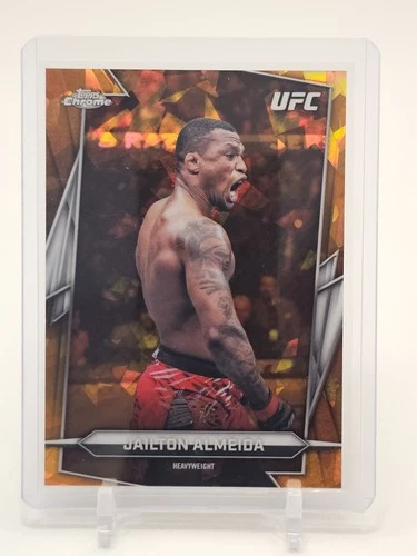JAILTON ALMEIDA 2026 TOPPS CHROME SAPPHIRE UFC ORANGE /25 #132 HEAVYWEIGHT Q4832