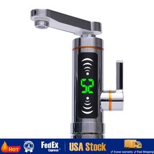 3000W Electric Hot Water Heater Faucet Tankless Instant Kitchen Bathroom Tap