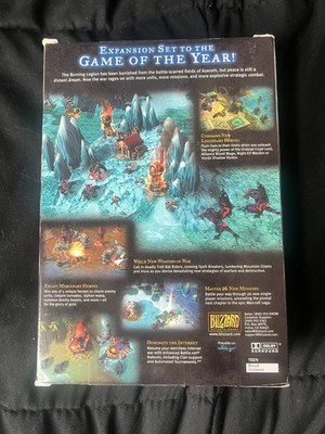 ウォークラフトⅢ　The Frozen Throne　拡張版　セット売り WarCraft III: The Frozen Throne - Expansion Set (Windows/Mac, 2003