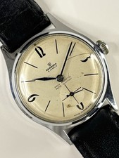 NEWMARK Vintage 1950’s Men’s Manual England Sub-Seconds Silver Watch