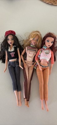 Lot Of 3 Mattel my Scene Doll
