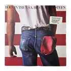 BRUCE SPRINGSTEEN "Born In The U.S.A" ORIG 1984 AUSSIE 12Tk LP w/LYRICS & FLYER