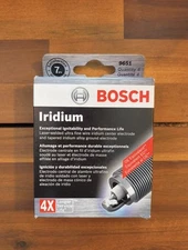 4 X BOSCH OE Fine Wire Iridium Power Performance Spark Plugs # 9651