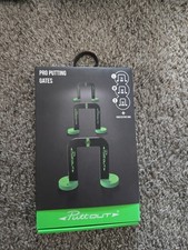 PuttOUT Golf Pro Putting Gates Black/Green Putting Aids Brand - New In Box