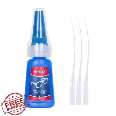 Nynelly 20 g Super Glue for Glasses Frames Repair and Bonding, Instant Strong...