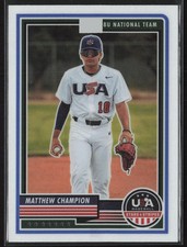 2023 Panini Stars & Stripes USA Baseball #5 Matthew Champion