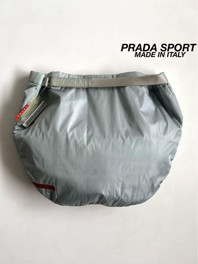 バッグ PRADA SPORT PIUMA TESSUTO NYLON HAND BAG Prada Sport Piuma Nylon Handbag, Large, Vintage 90s Design