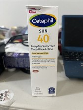 Cetaphil SUN SPF40 Tinted Face Lotion 50ml Broad Spectrum Sunscreen 2028/01