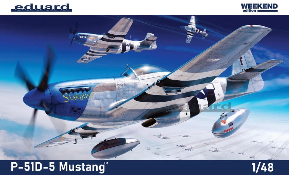Eduard Plastic Kits 1:48 84172 P-51D-5, Weekend edition - NEU