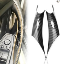 Carbon Fiber Color 2PCS Compatible Door Handle Driver Side Passenger Door Pull H