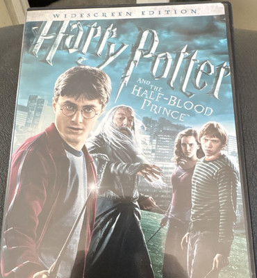 Warner Bros Harry Potter Half-Blood Prince Widescreen Edition DVD Radcliffe