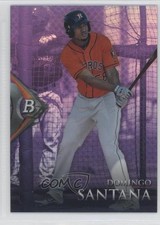 2014 Bowman Platinum Retail Purple Refractor Domingo Santana #BPCP58 0w7