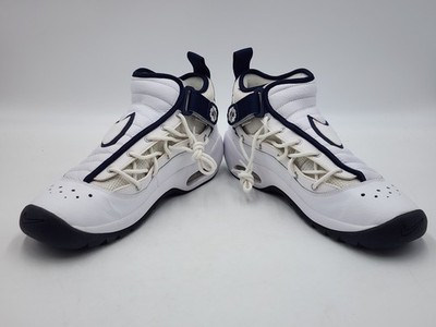 Size 10.5 - Nike Air Shake Ndestrukt White Navy for sale online | eBay