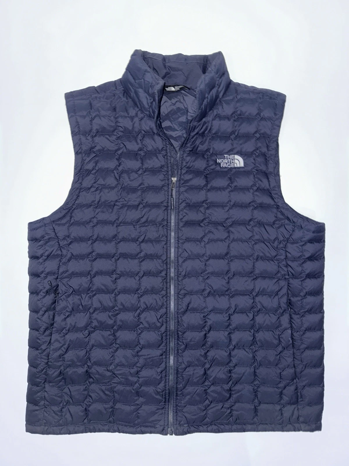 The North Face ThermoBall Packable Insulated Quilted Vest Men’s XL Blue Stows