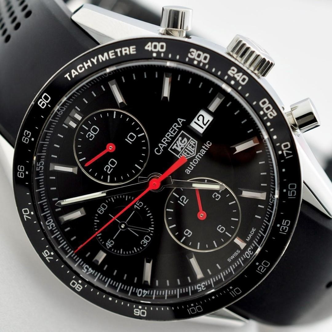 TAG Heuer Carrera CV2014 Men's Automatic Chronograph Watch with Date