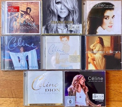 SET 0F 10-CD CELINE DION ALBEN ORIGINAL.