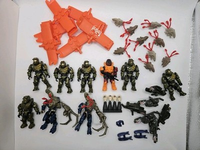 Mega Construx Halo Parts Big Lot Of Infection Forms Brutes Halo Minifigures 