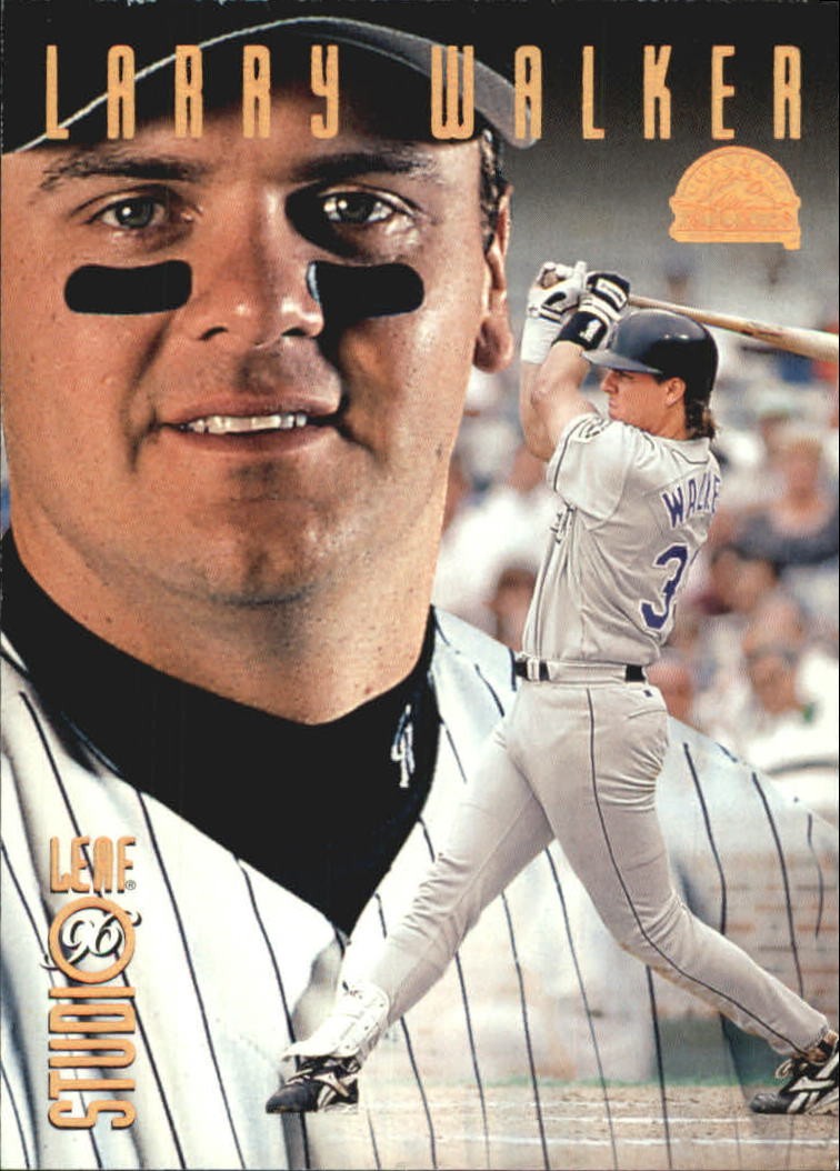 1996 Studio Bronze Press Proofs #78 Larry Walker /2000 - BB