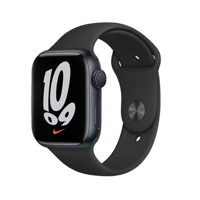 Apple Watch Series 7 GPS 41 mm Aluminium Mitternacht + Sportarmband Midnight