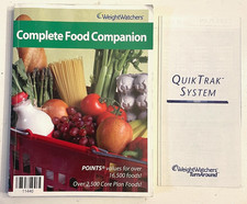 2005 Weight Watchers Complete Food Companion 360 pg Points Guide  Quick Tracker