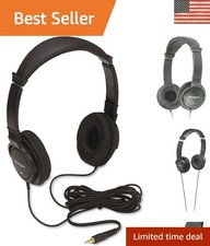Wired Hi-Fi Headphones with Dynamic Drivers - Perfect for Study  Business