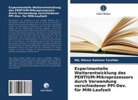 Md. Mainur Rahman Tarafder | Experimentelle Weiterentwicklung Des...