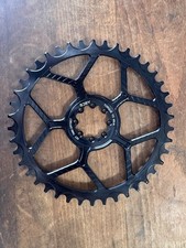 5DEV 8 bolt 42t 7mm offset chainring Black NE...
