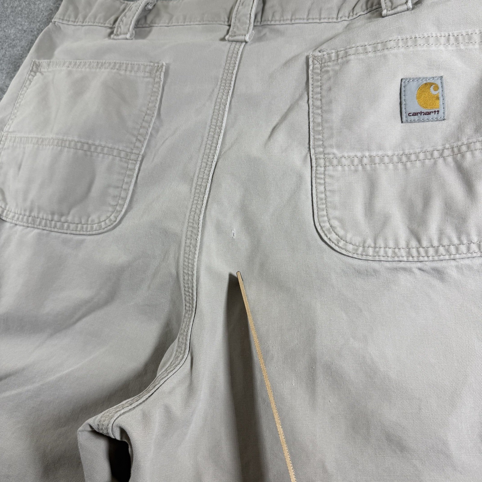 Carhartt Carpenter Shorts Mens 38 Loose Fit Utility Workwear BS0147-M thumbnail 8