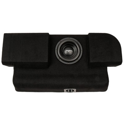 NEW SINGLE 8'' 600W VENTED LOADED SUB BOX FITS 2015-2026 FORD F-150 SUPER CAB