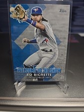 2022 Topps Bo Bichette #WTTS-43 Welcome to the Show Toronto Blue Jays