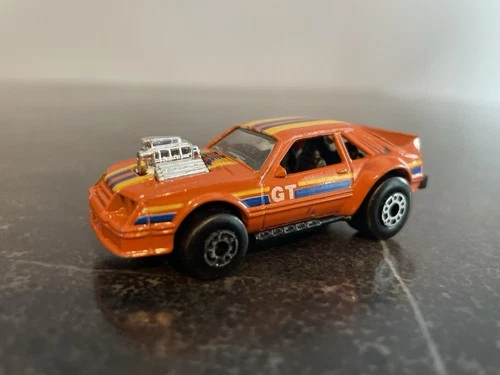 Matchbox MB74-F4 Ford Mustang GT 1/64 Scale Diecast Car Lesney Vintage 1983