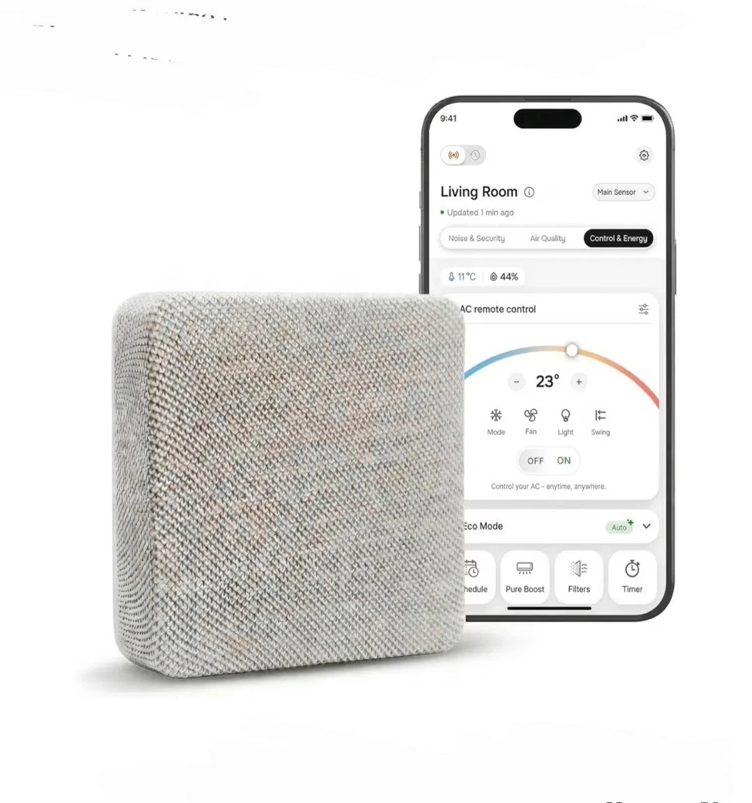 Layla Wireless Smart Air Conditioner Controller | WiFi Remote Thermostat Sensor
