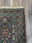 Hand-knotted wool prayer rug with Tree of Life design - 33" x 64" — photo 6