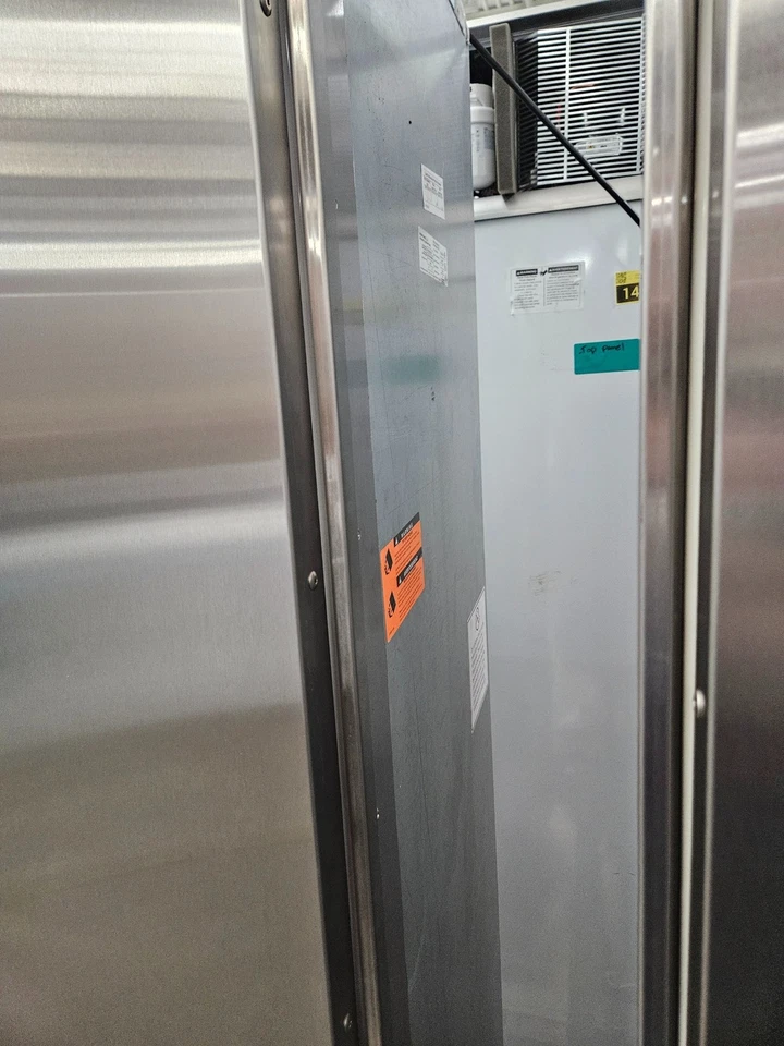 Refrigerador Viking VCSB5423SS12 42" acero inoxidable incorporado lado a lado NUEVO #156349 Foto 3 de 4