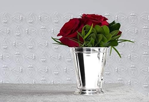Gourmet Cocktail Cups: 4-Piece Copper Mint Julep Set with Elegant Silver Finish - Picture 7 of 8
