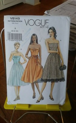 strapless open back dress Vintage 1950s Dress main image 0
