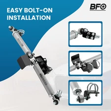 BFO Dual Steering Stabilizer for Jeep Wrangler JK JKU 2007-2018 2"+ Lift Kit