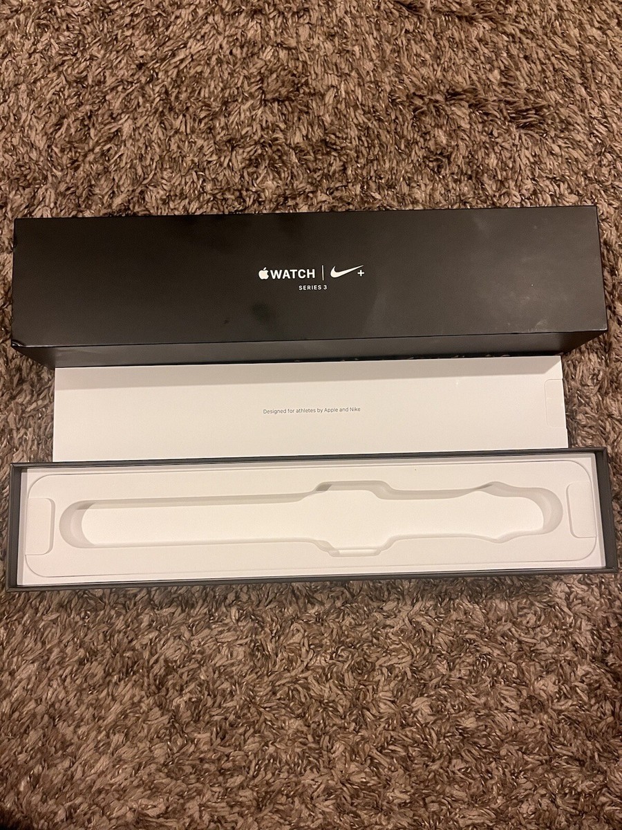Apple Watch Nike Plus Nike+ Series 3 42mm Space Gray Sport Band