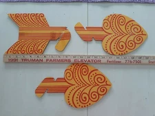 VINTAGE VALENTINE'S DAY BRACH'S CANDY CARDBOARD STORE DISPLAY PART Heart Arrow 