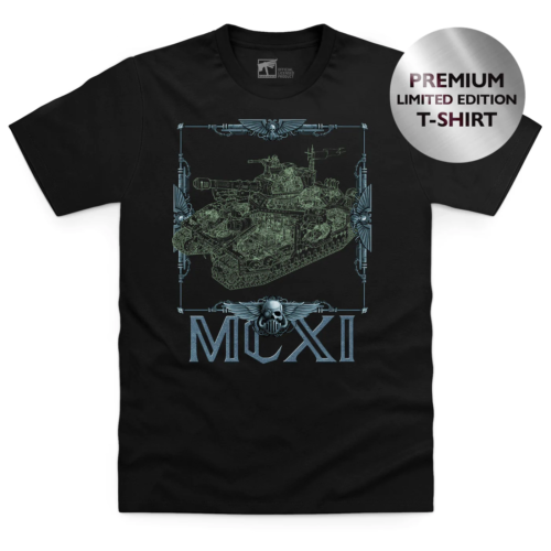 Premium Astra Militarum Baneblade Limited Edition T Shirt - Medium warhammer - Afbeelding 1 van 4