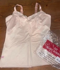 RUBY RIBBON LUMINA LACE CAMI #1841 NEW!